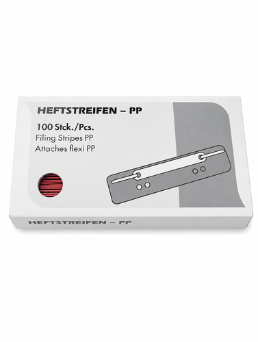 Elba heftstreifen rot 100 - heftstreifen, pp