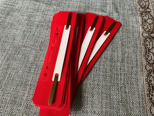 Leitz heftstreifen 3710 rot - leitz,